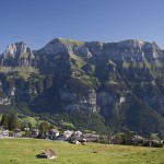 Uitzicht Flumserberg Zwitserland